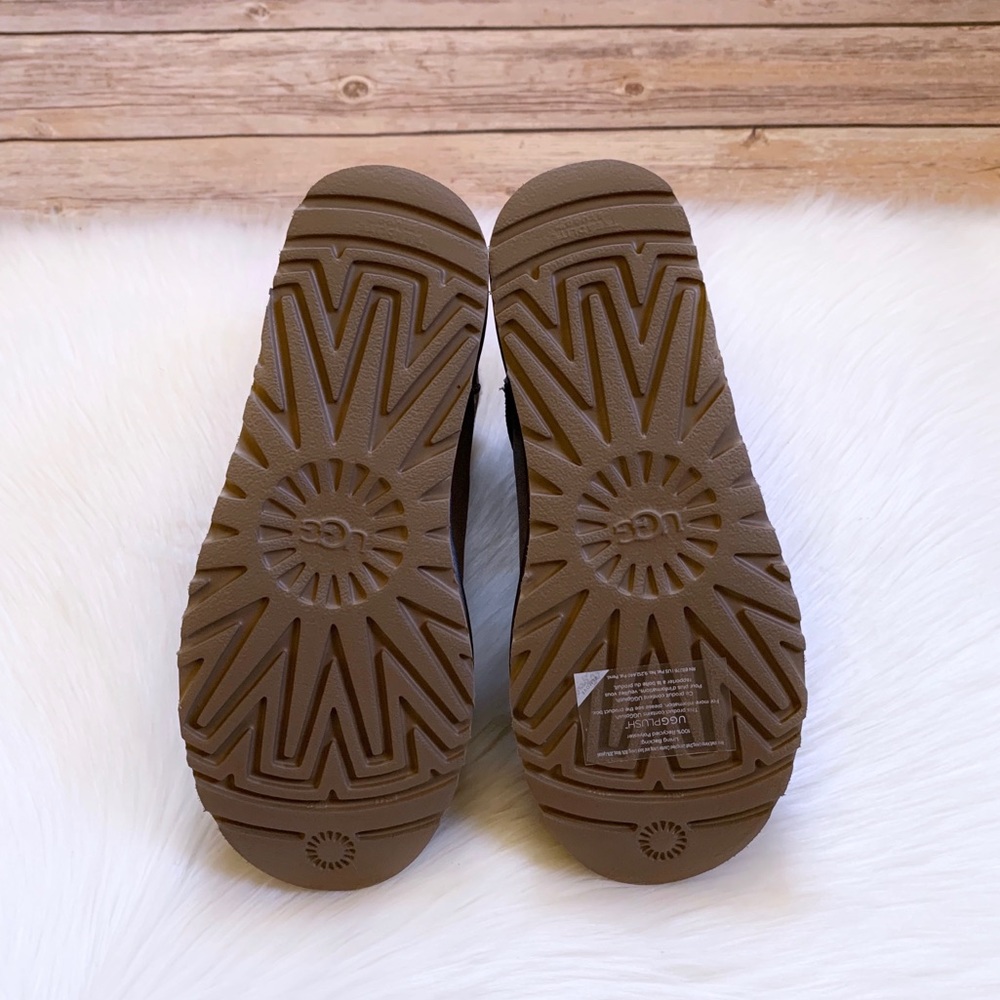 UGG Classic Bling Mini Grey Boots - Picture 6 of 6